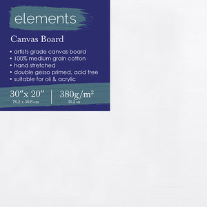 Elements Canvas Board — 30 x 20in Pack of 6