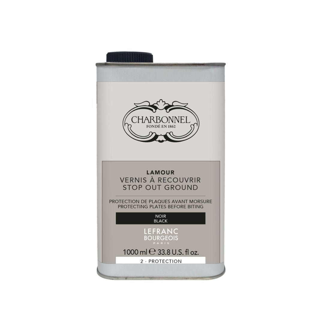 Charbonnel Lamour Black Covering Varnish 1 Litre