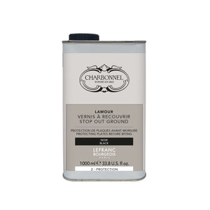 Charbonnel Lamour Black Covering Varnish 1 Litre