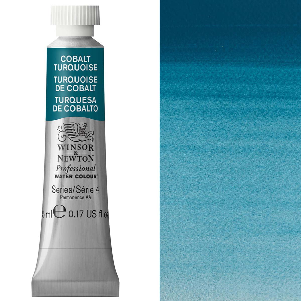 Winsor & Newton Professional Watercolour 5ml — Cobalt Turquoise