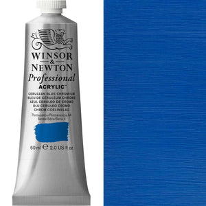 Winsor & Newton Professional Acrylic 60ml - Cerulean Blue Chromium