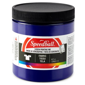 Speedball Fabric Screen Printing Ink 236ml (8oz) - Violet