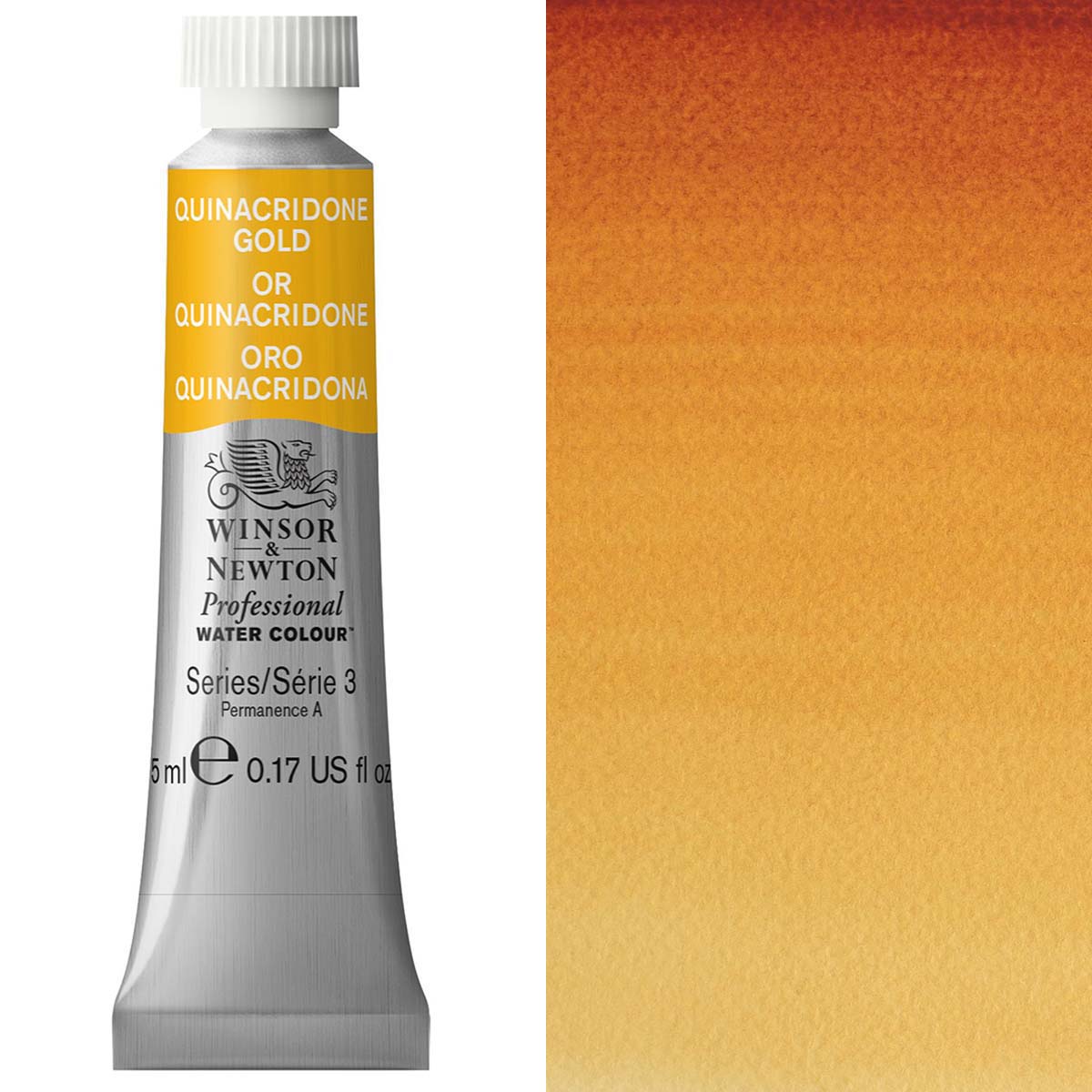 Winsor & Newton Professional Watercolour 5ml — Quinacridone Gold