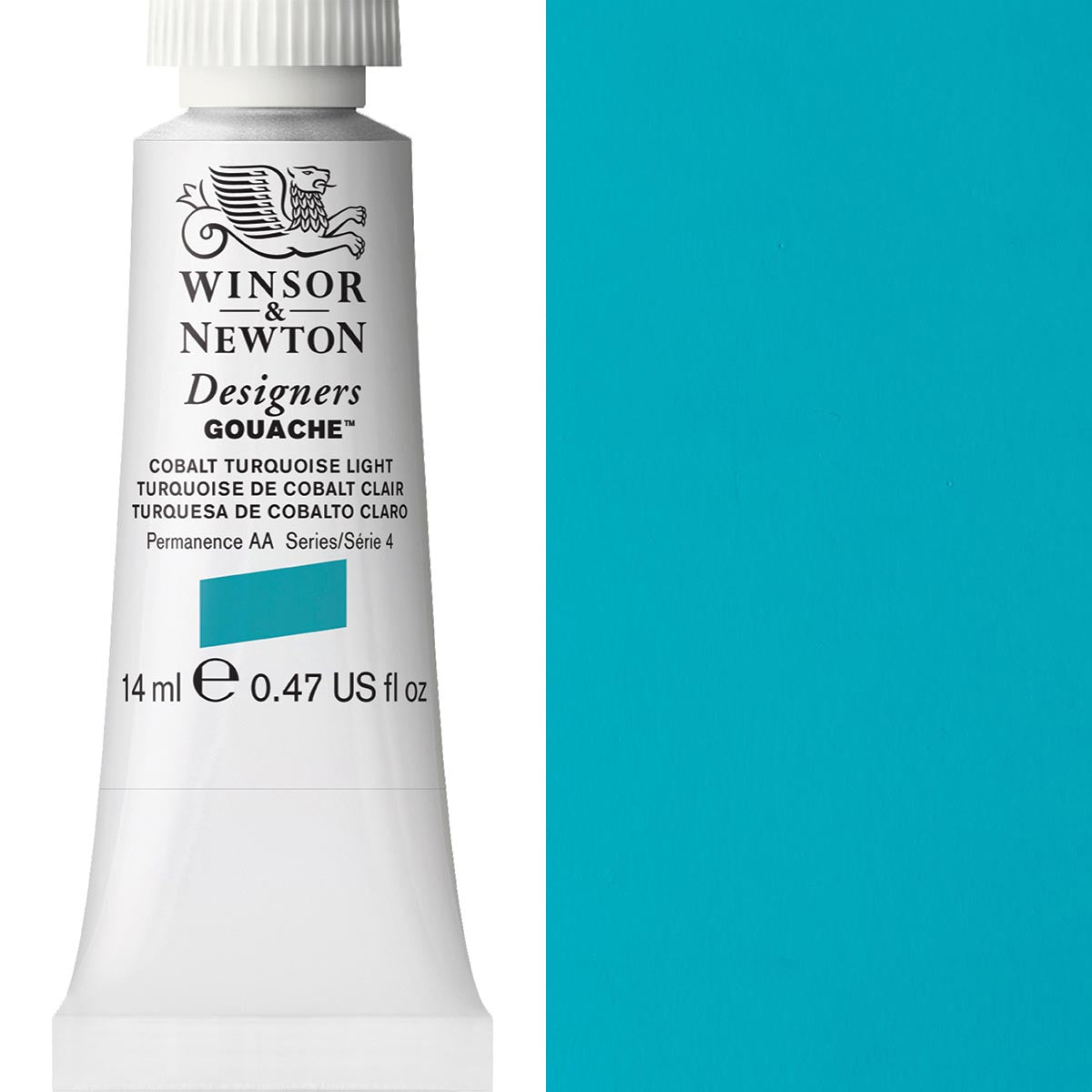 Winsor & Newton Designers' Gouache 14ml - Cobalt Turquoise Light