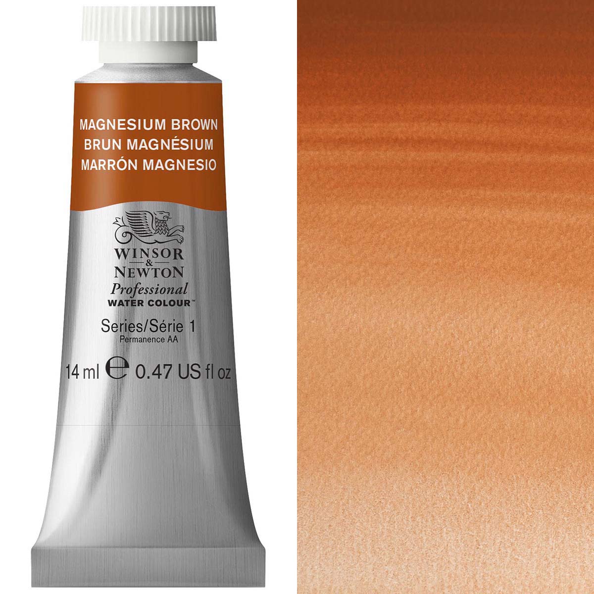 Winsor & Newton Professional Watercolour 14ml Tube — Magnesium Brown