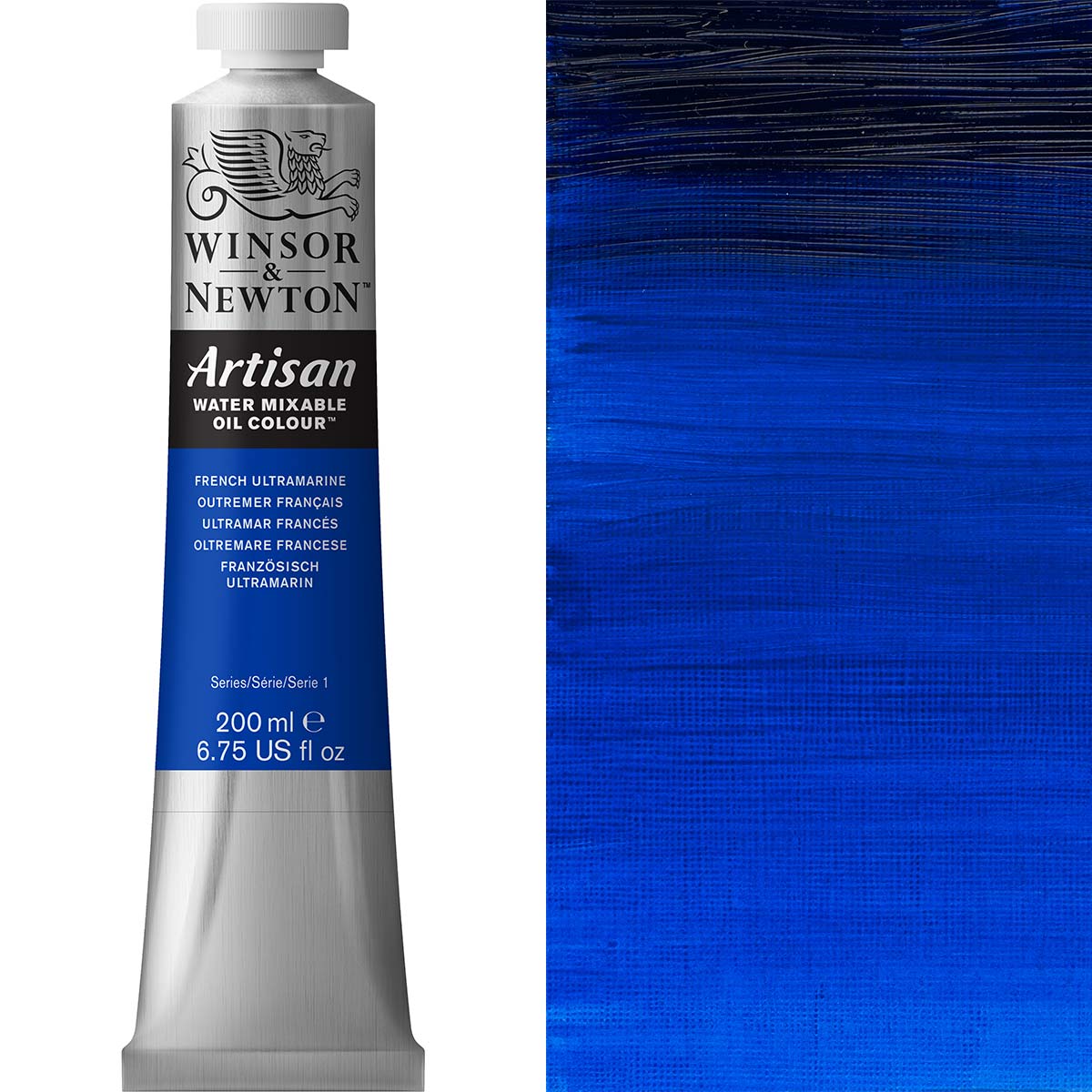 Winsor & Newton Artisan Water Mixable Oil 200ml — French Ultramarine