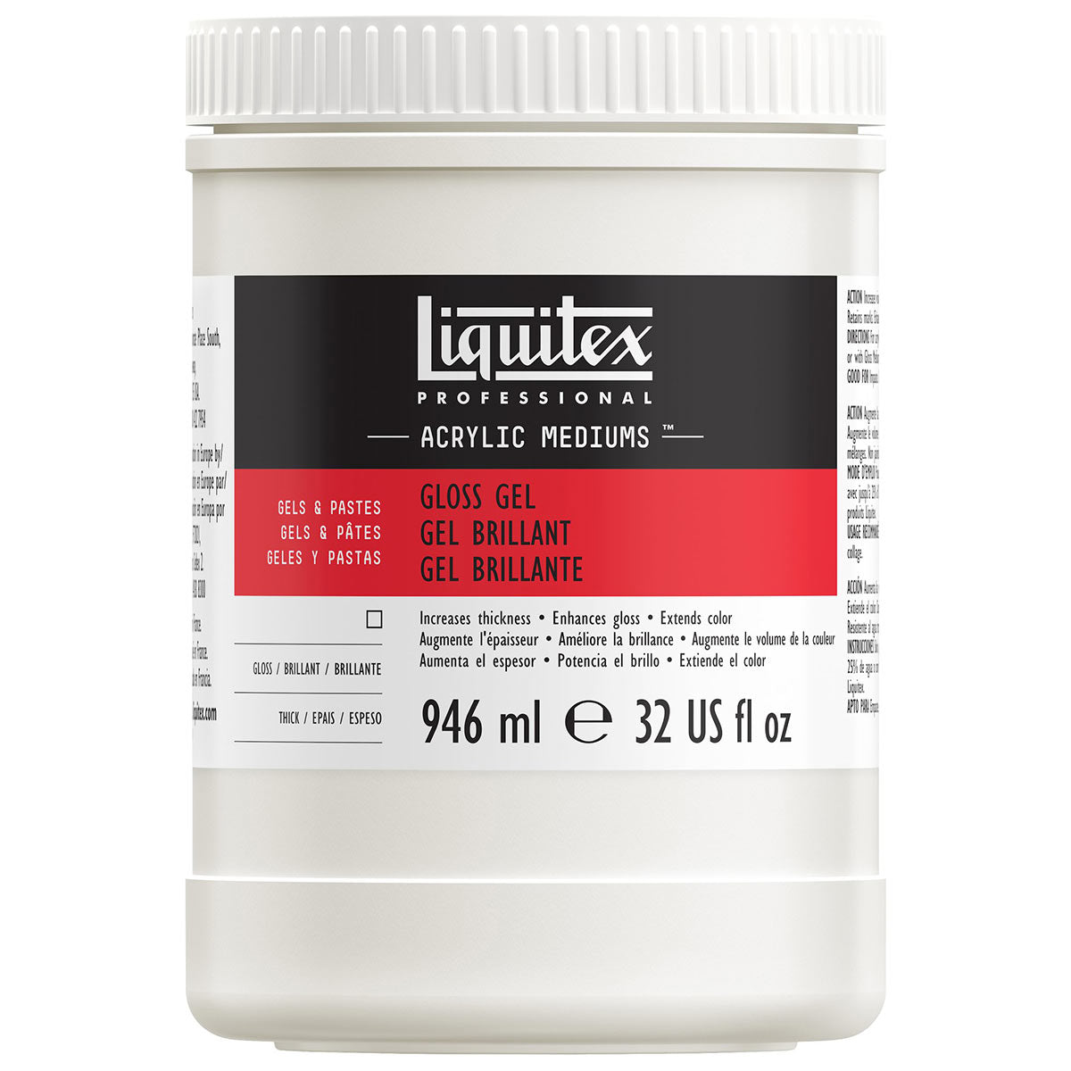 Liquitex Gloss Gel Medium — 946ml