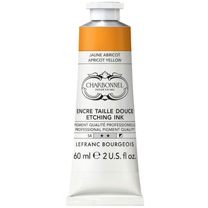 Charbonnel Etching Ink 60ml Apricot Yellow S4