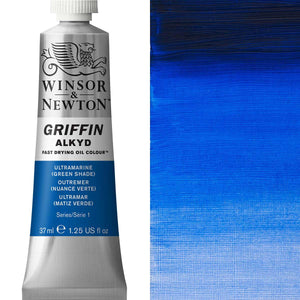 Winsor & Newton Griffin Alkyd Oil - Ultramarine Green