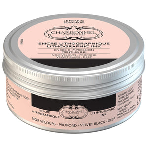 Charbonnel Lithography Velvet Black Ink 200ml
