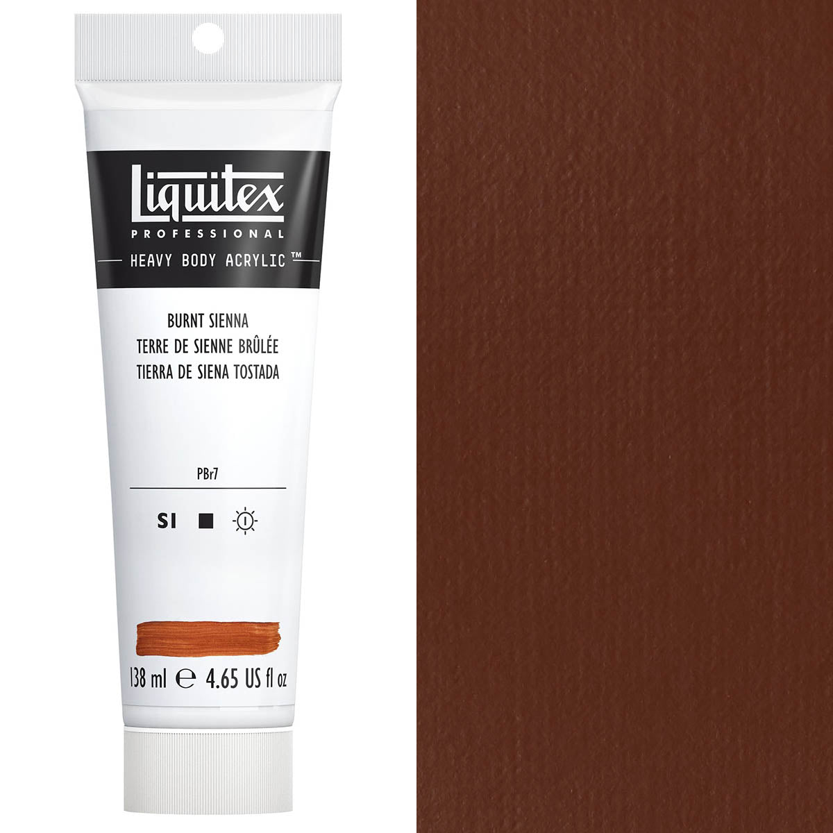 Liquitex Heavy Body Acrylic 138ml — Burnt Sienna