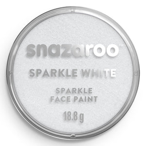 Snazaroo Sparkle 18ml Face Paint — White