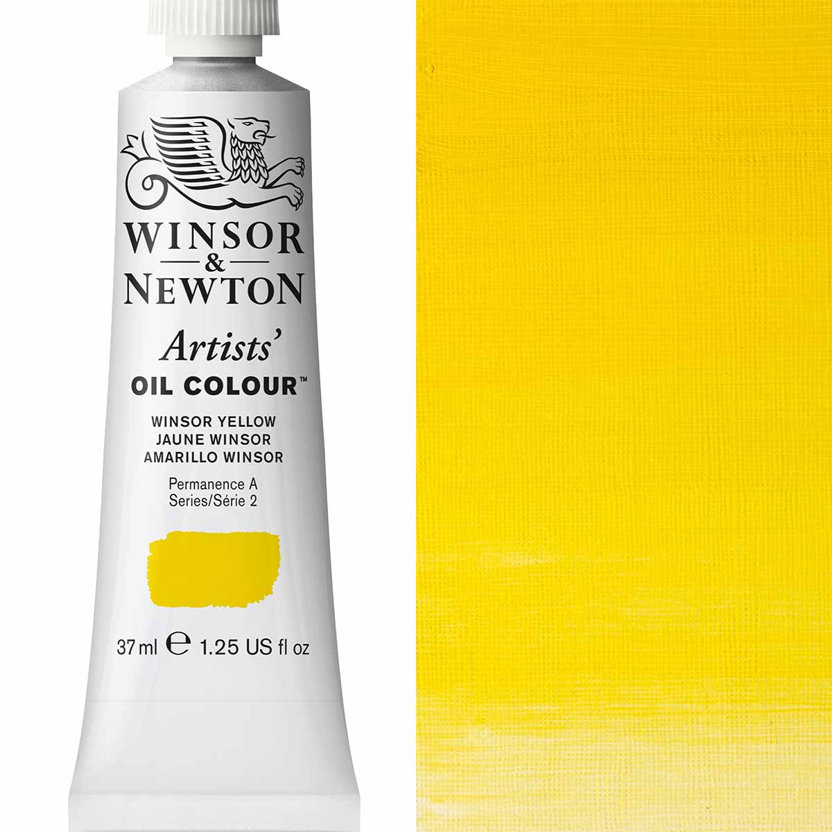 W&N Artists' Oil Colour 37ml Winsor Yellow