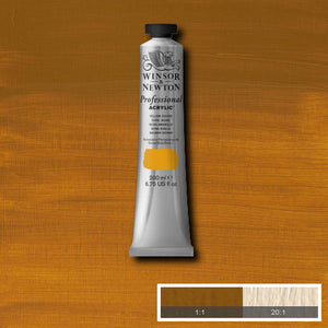 Winsor & Newton Professional Acrylic 200ml — Yellow Ochre