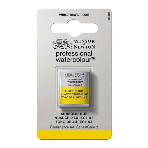 Winsor & Newton Professional Watercolour Half Pan — Aureolin Hue Series 2