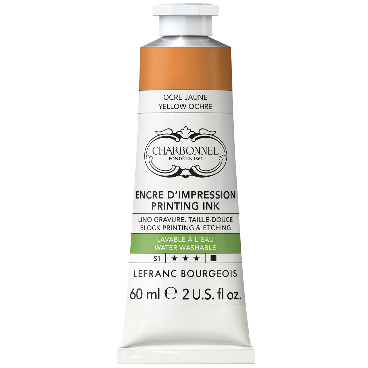 W&N Aquawash 60ml Yellow Ochre