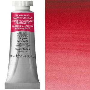 Winsor & Newton Professional Watercolour 14ml — Permanent Alizarin Crimson