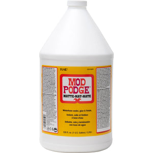 Mod Podge Matte Decoupage Medium - 1 Gallon (3.78L)