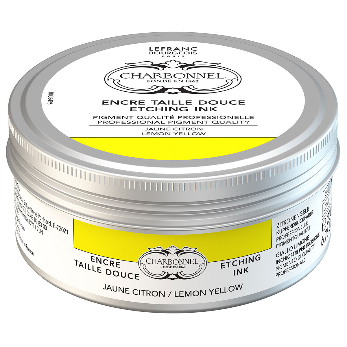 Charbonnel Etching Ink 200ml Lemon Yellow S4