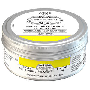 Charbonnel Etching Ink 200ml Lemon Yellow S4