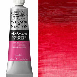 Winsor & Newton Artisan Water Mixable Oil 37ml - Permanent Rose