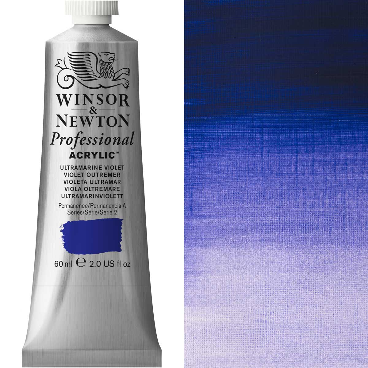 Winsor & Newton Professional Acrylic 60ml - Ultramarine Violet