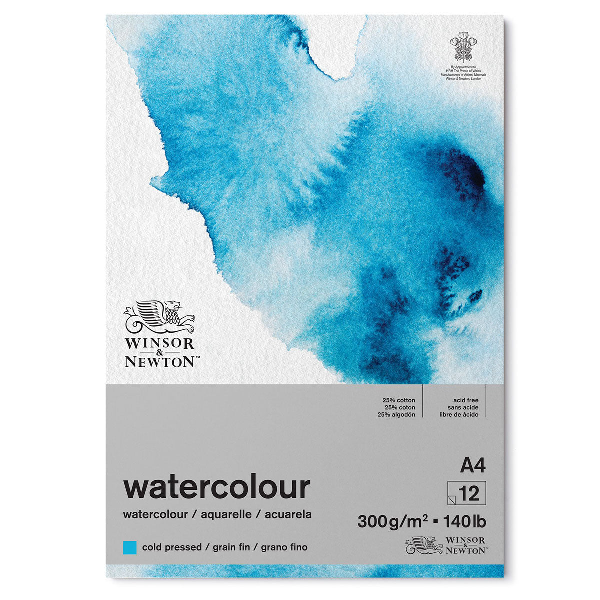 Winsor & Newton Watercolour Pad Gummed Cold Press — A4