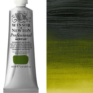 Winsor & Newton Professional Acrylic 60ml - Permanent Sap Green