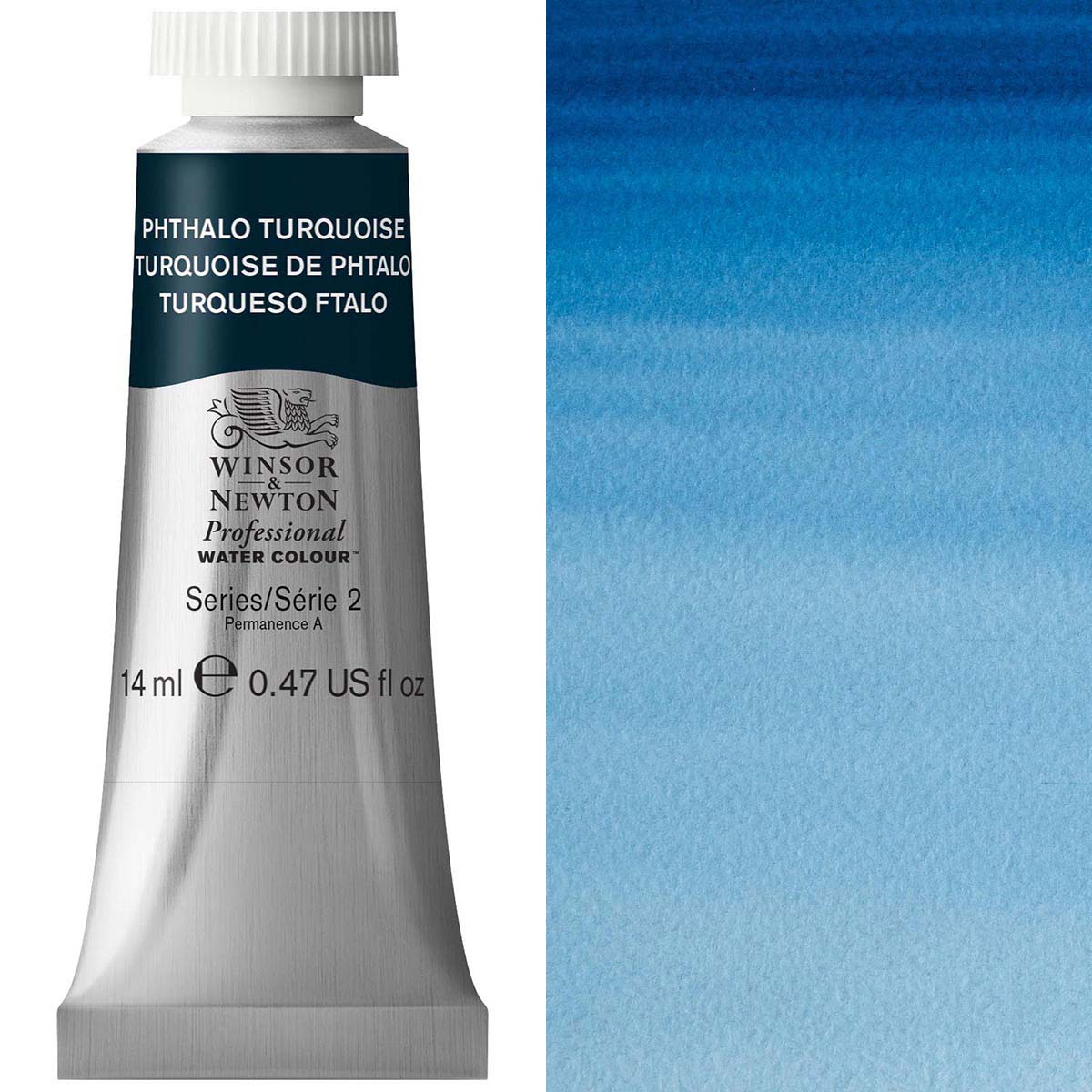 Winsor & Newton Professional Watercolour 14ml — Phthalo Turquoise