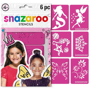 Snazaroo Girls Fantasy Faces Stencils