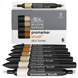 W&N Promarker Set of 6 Skin Tones