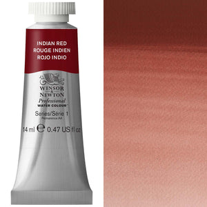 Winsor & Newton Professional Watercolour 14ml Tube — Indian Red