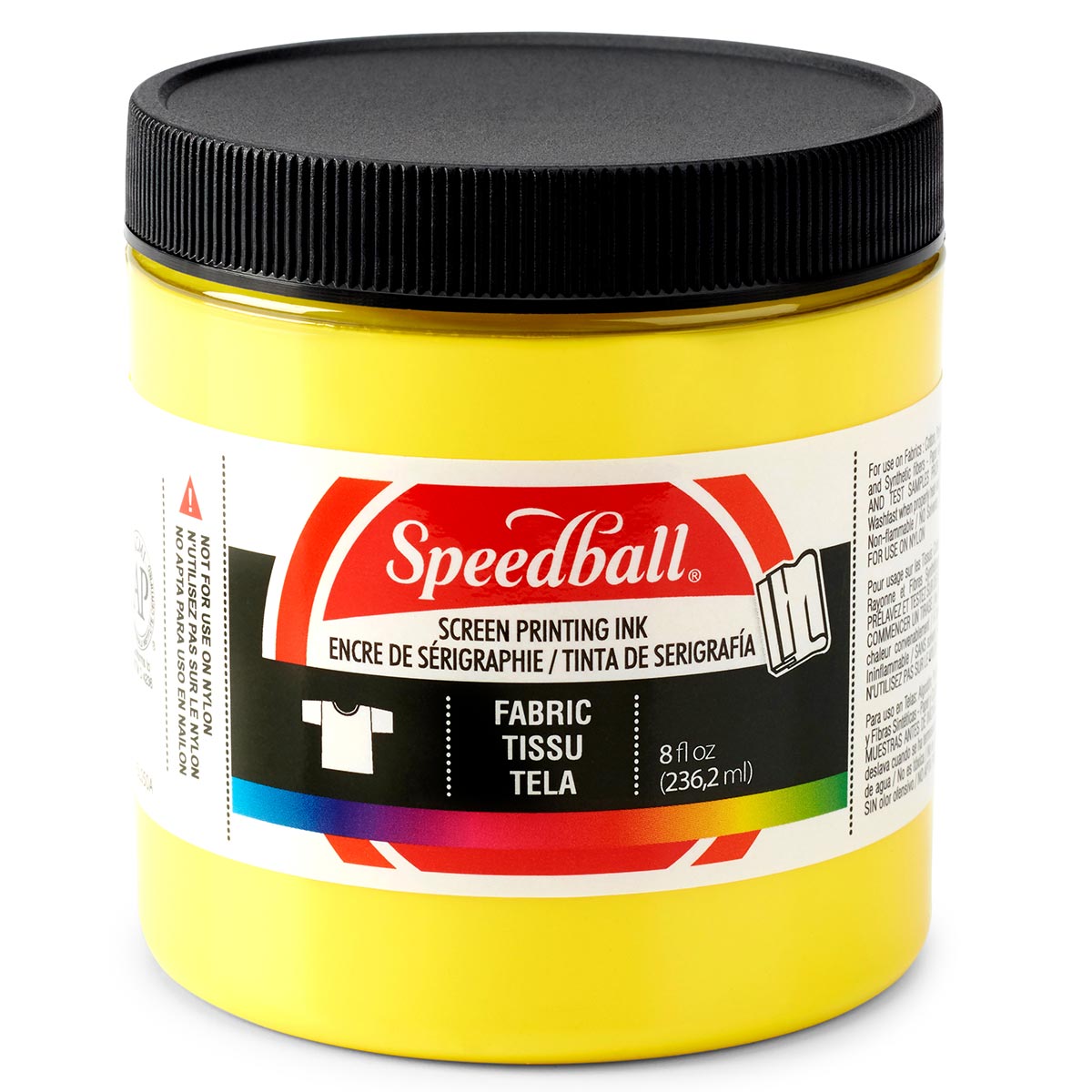 Speedball Fabric Screen Printing Ink 236ml (8oz) - Yellow