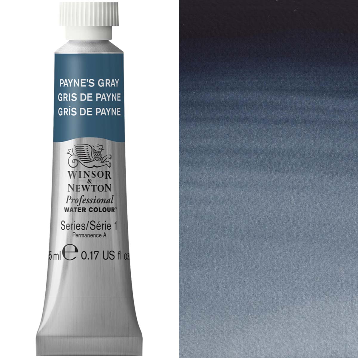Winsor & Newton Professional Watercolour 5ml — Paynes Grey