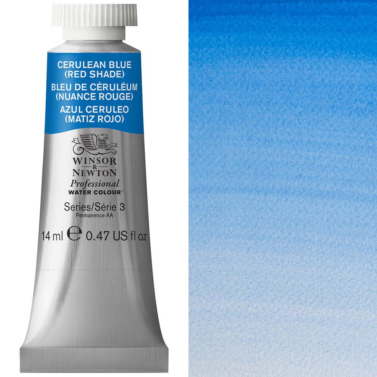 Winsor & Newton Professional Watercolour 14ml — Cerulean Blue Red