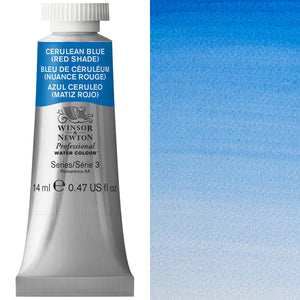 Winsor & Newton Professional Watercolour 14ml — Cerulean Blue Red