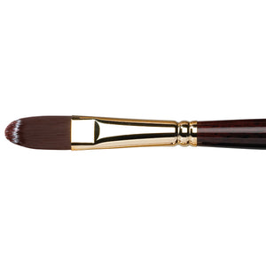 Winsor & Newton Galeria Acrylic Long Handle Filbert Brush — Size 14