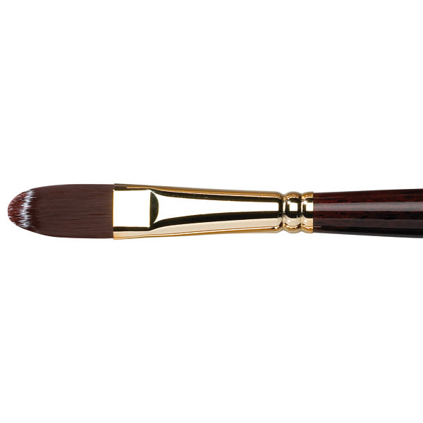 Winsor & Newton Galeria Acrylic Long Handle Filbert Brush — Size 14