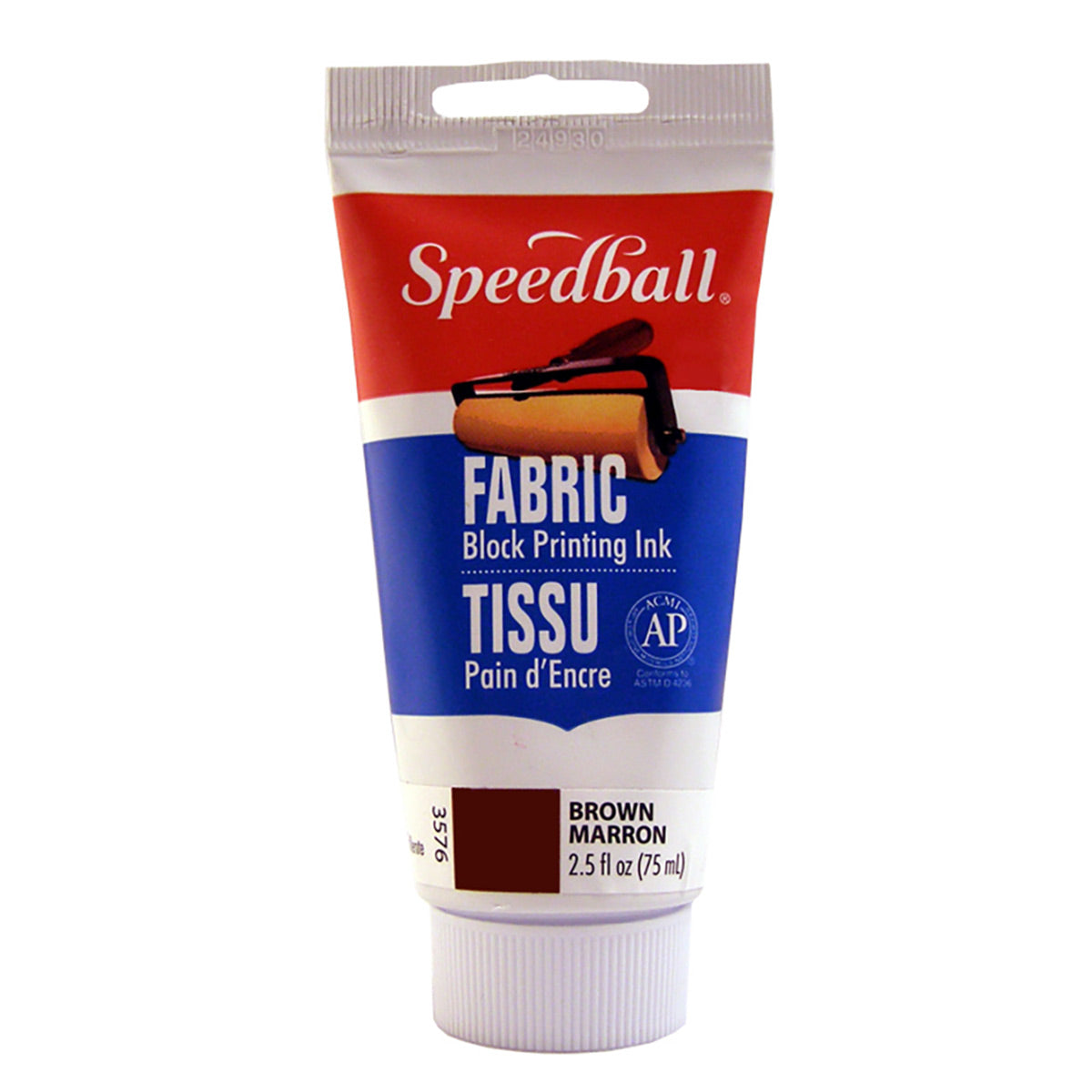 Speedball Fabric Block Printing Ink 75cc (2.5oz) - Brown