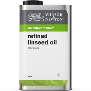 Winsor & Newton Refined Linseed Oil — 1L