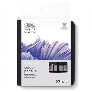 W&N Studio Collection Colour Pencils Wallet 26 Set
