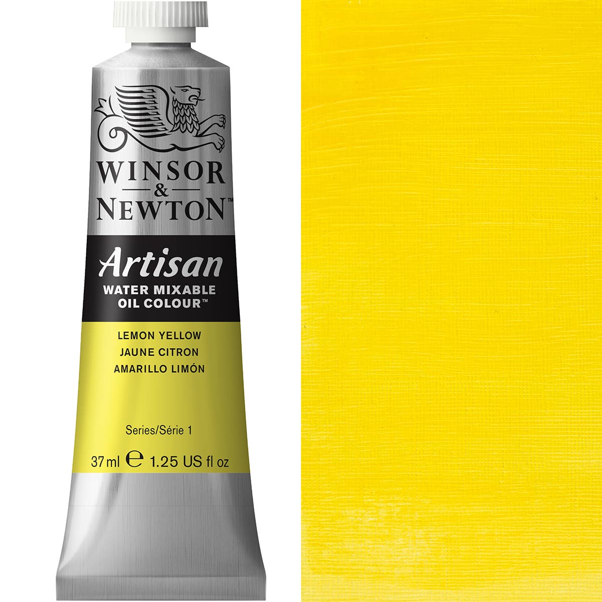 Winsor & Newton Artisan Water Mixable Oil 37ml - Lemon Yellow