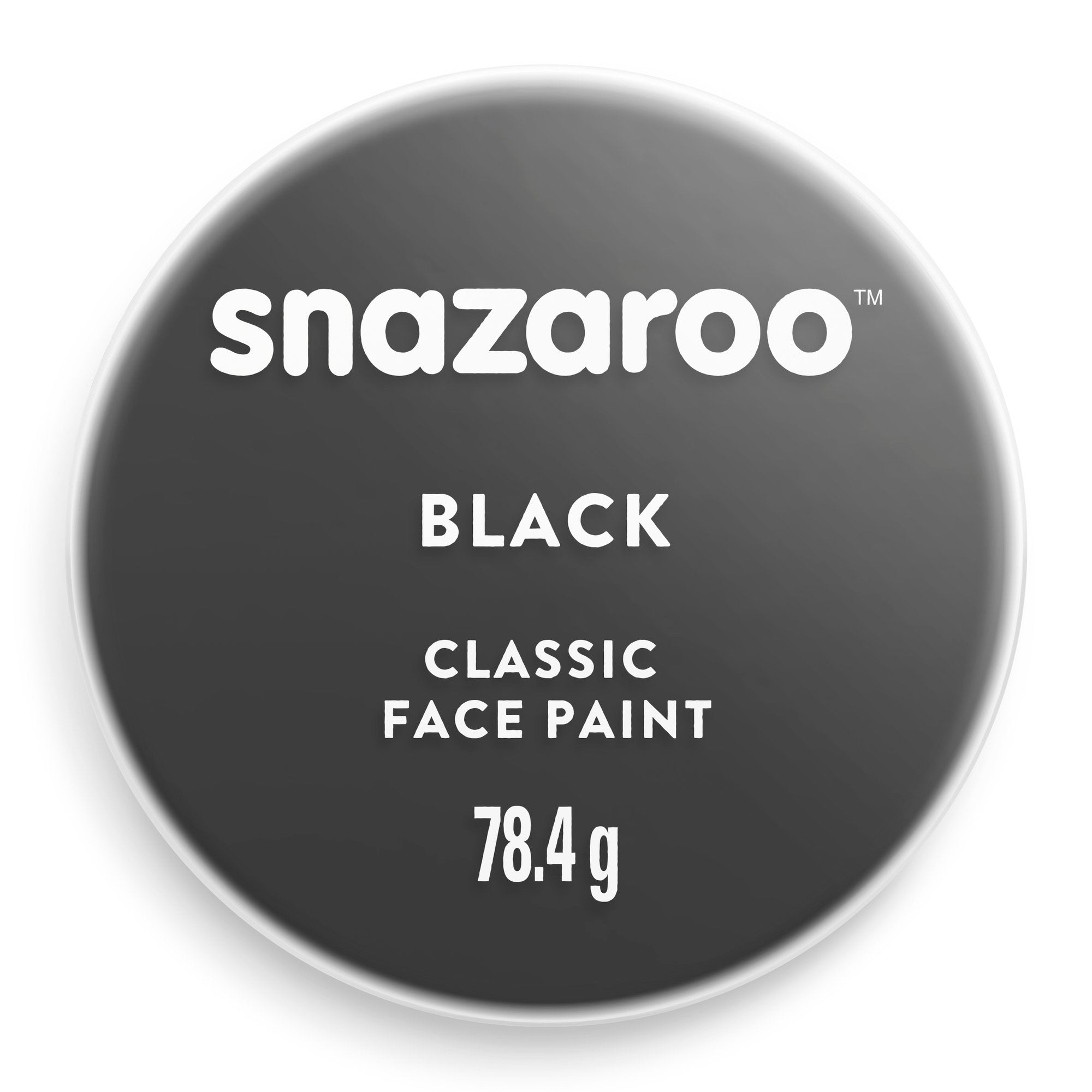 Snazaroo Classic 75ml Face Paint — Pot Black