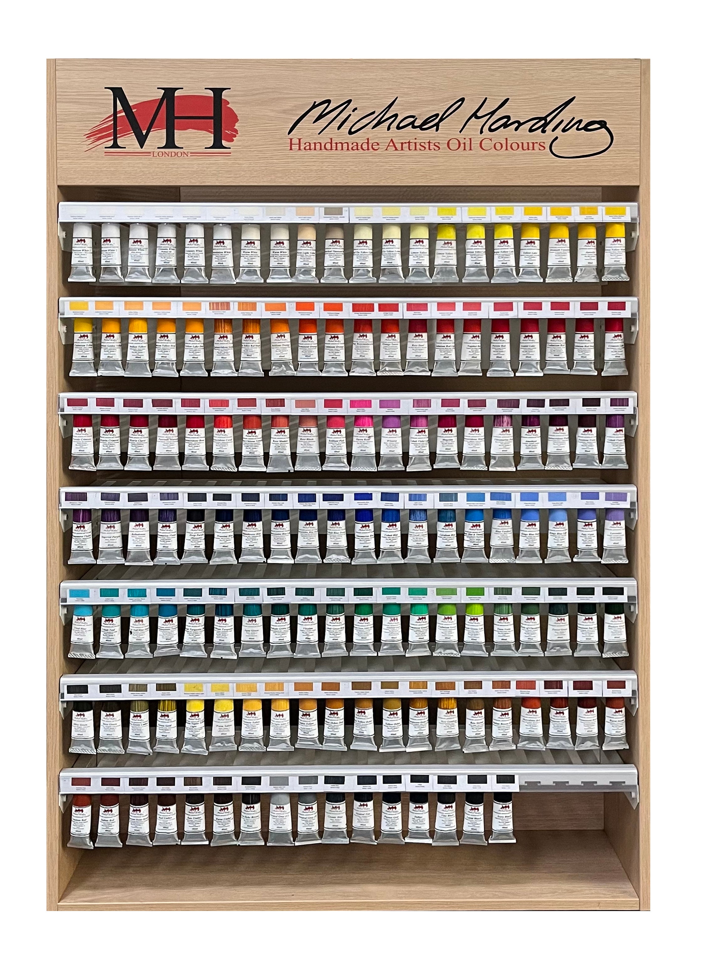 Michael Harding Artists' Oil Paint 225ml - full colour range