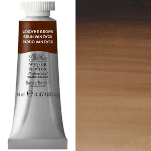 Winsor & Newton Professional Watercolour 14ml — Vandyke Brown