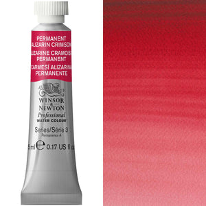 Winsor & Newton Professional Watercolour 5ml — Permanent Alizarin Crimson