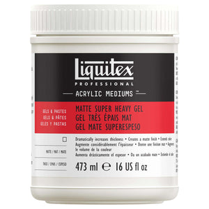 Liquitex Matt Super Heavy Gel Medium — 473ml