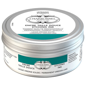Charbonnel Etching Ink 200ml Permanent Viridian S4