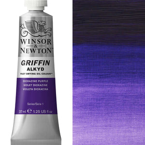 Winsor & Newton Griffin Alkyd Oil - Dioxazine Purple