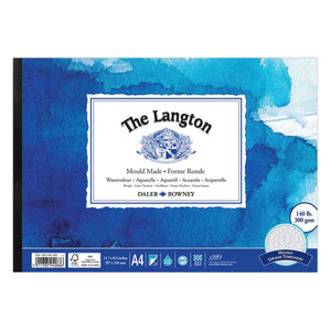 Daler Rowney Langton Watercolour Rough Pad A4 300gsm 12 Sheets